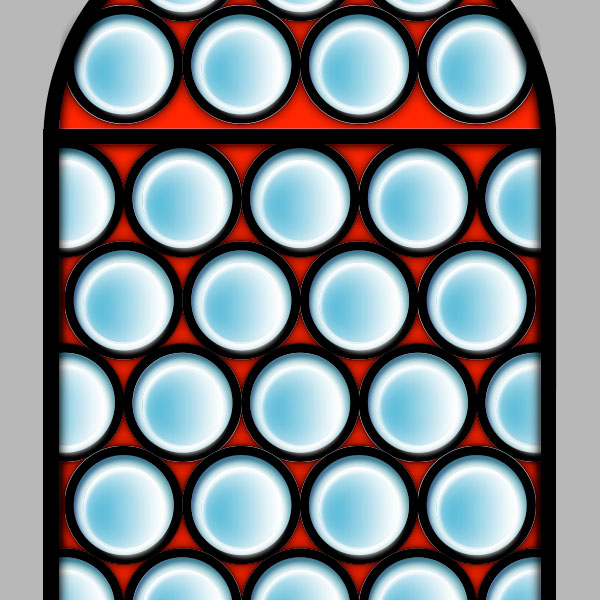 css stained glass window
